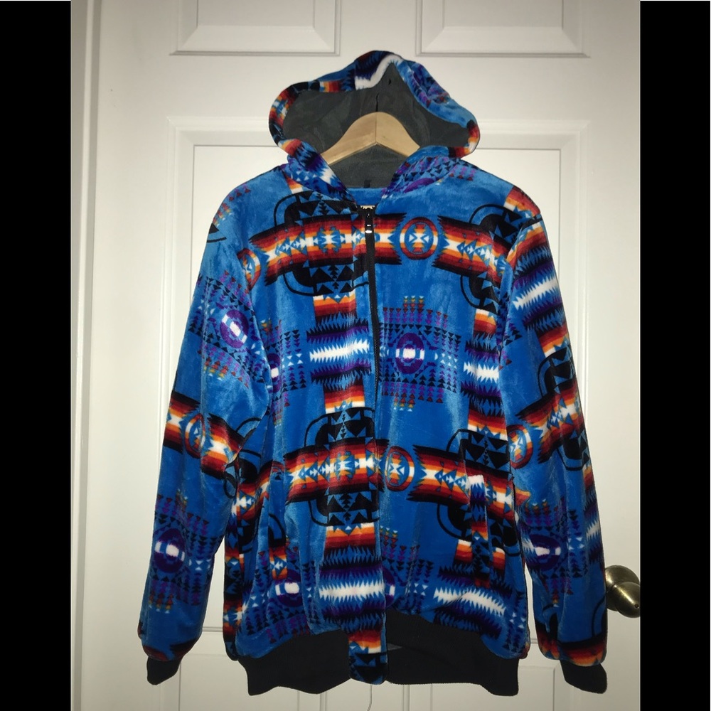 Ladies Native Pendleton style jacket